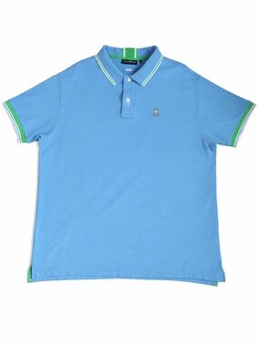 Psycho Bunny Blue Short Sleeve Polo Shirt (A-40)